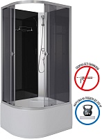 Niagara Душевая кабина Eco E90/80/40R/TN/BK